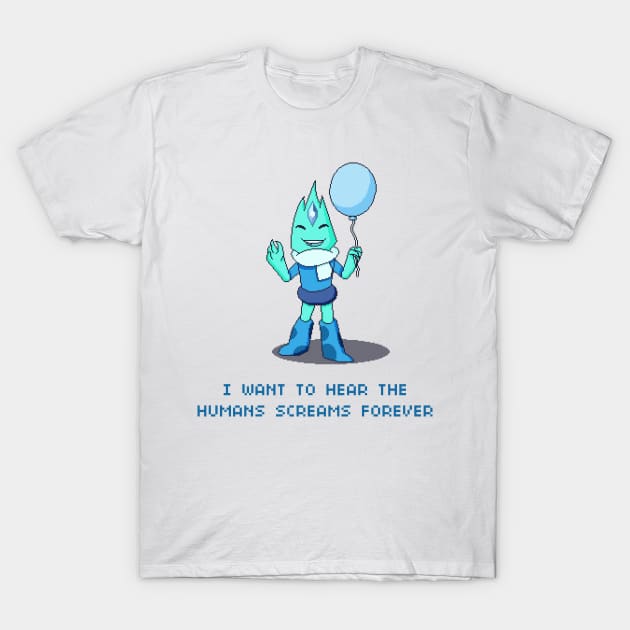 Larimar collector of the human screams T-Shirt by balmut